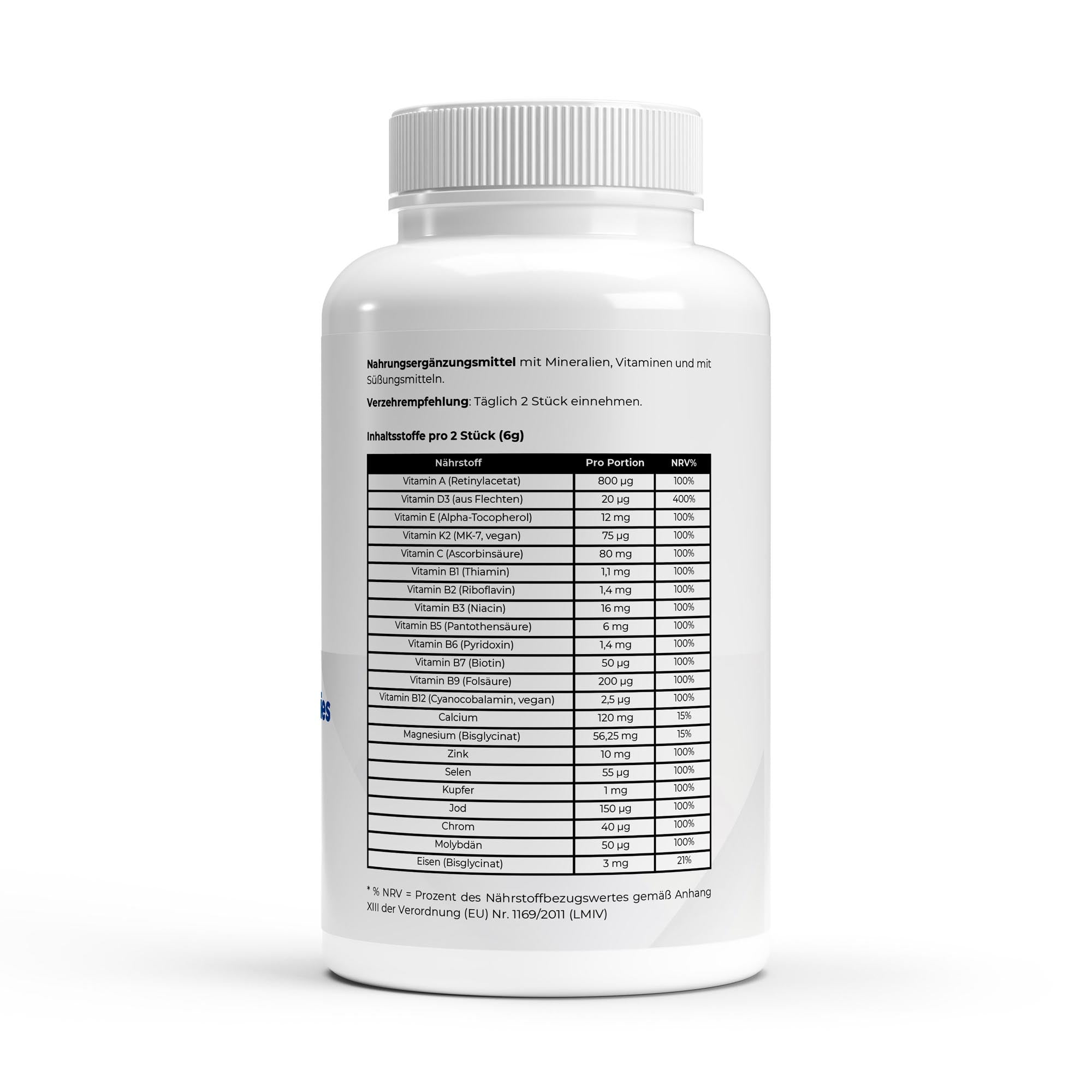 Premium Multivitamin + Mineral Gummies